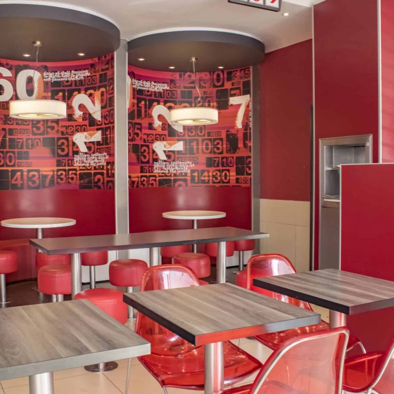 KFC Restaurant Photography